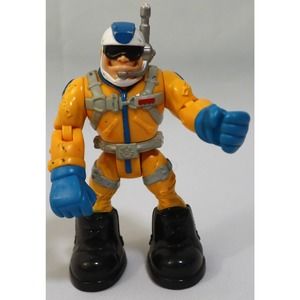 Vintage 1998 Fisher Price Rescue Hero Cliff Hanger Christmas